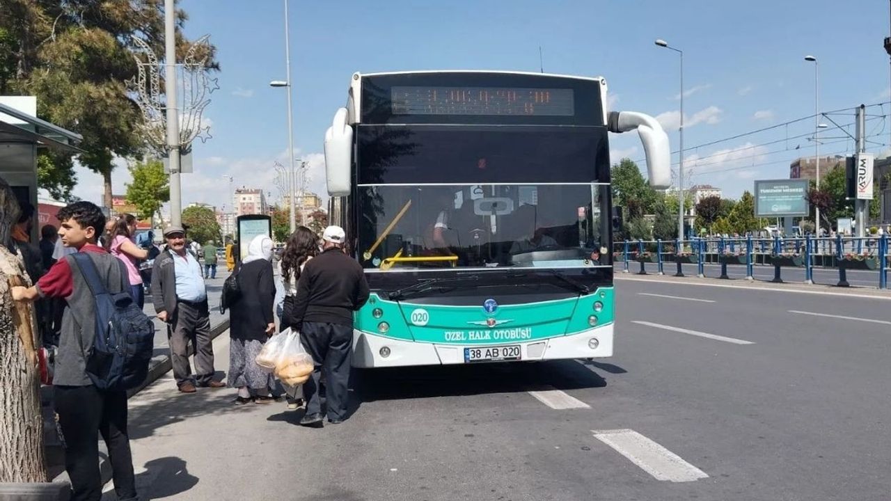 Kayseri’nin 2 ilçesinde ulaşımda yenilik: Güzergah yerleri değişti!