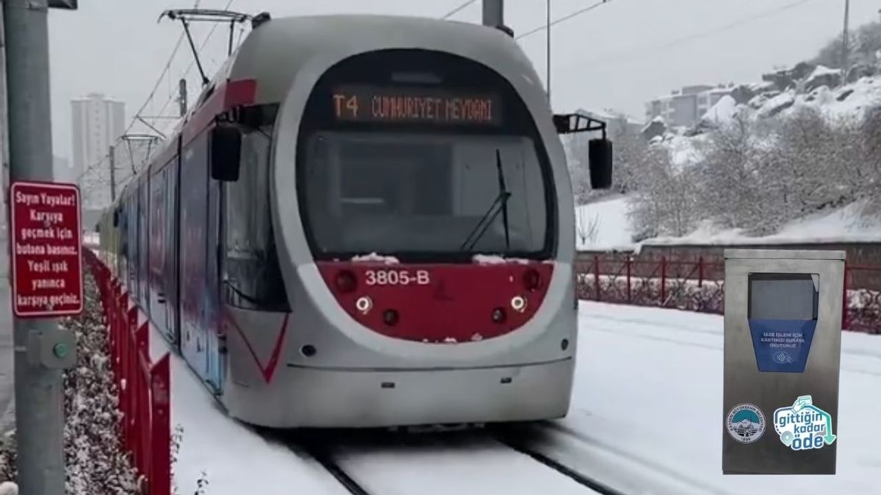 Kayseri ulaşımına yeni bir soluk! Gittiğin Kadar Öde sistemi hayata geçiyor