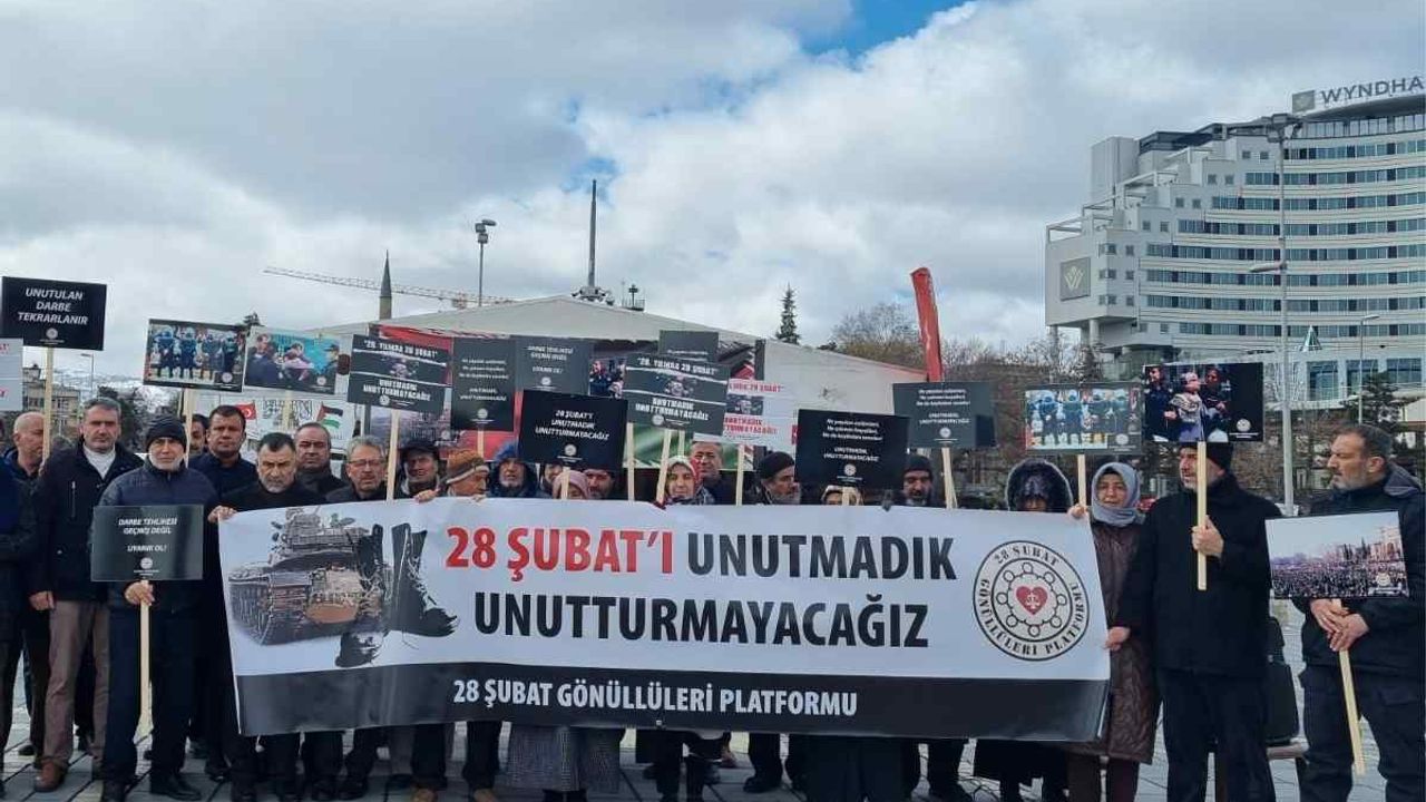 Kayseri’de 28 Şubat mağdurları Erdoğan’a seslendi!