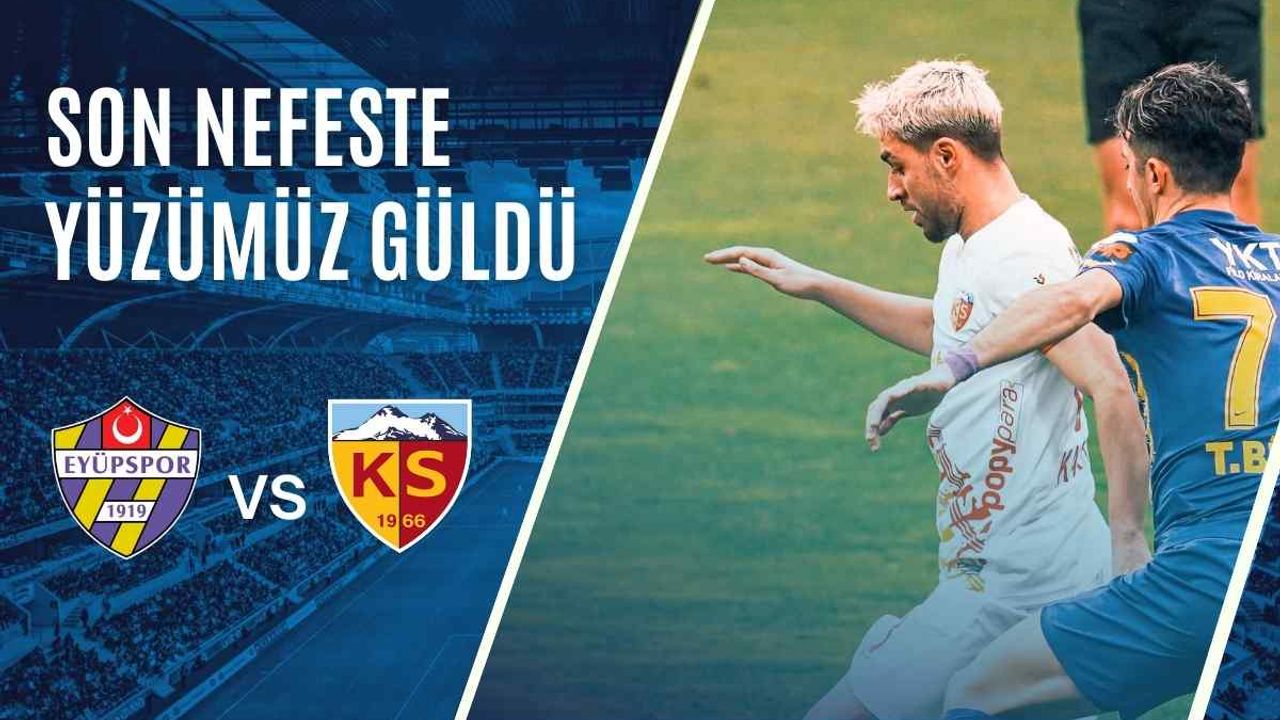 Attamah attı, Kayserispor puanı kaptı!