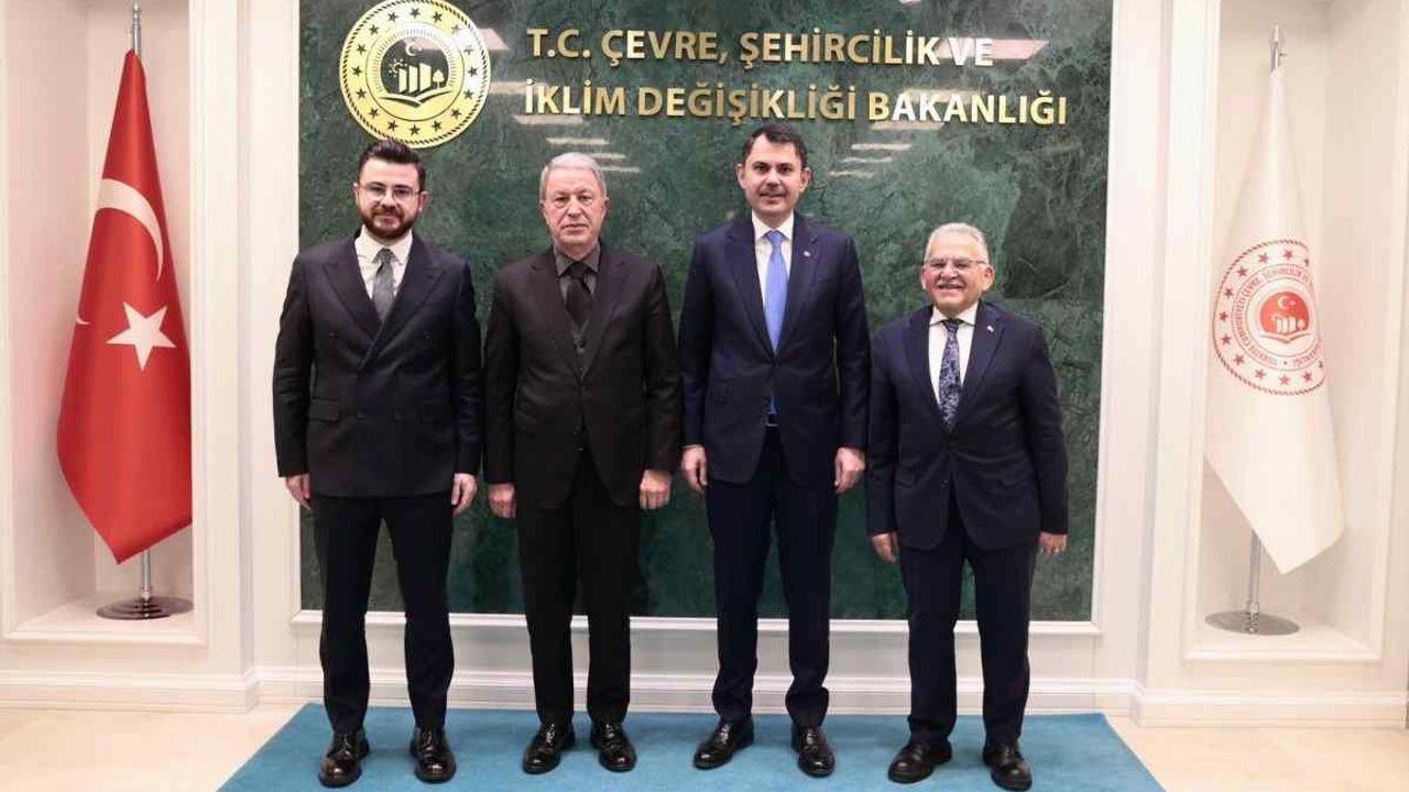 Kayseri’ye yeni projeler mi geliyor? Ankara’da kritik buluşma!