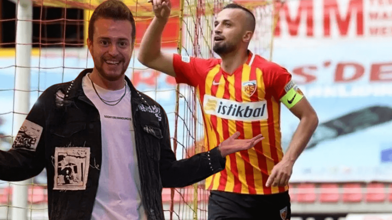 Kayserili futbolcu, ünlü fenomen Alper Rende ve Amozon Kabilesiyle buluştu!