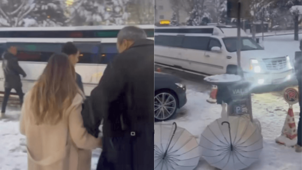 Ünlü şarkıcı ve iş insanı eşi soluğu Erciyes’te aldı: Kayserililerin yorumları olay oldu!