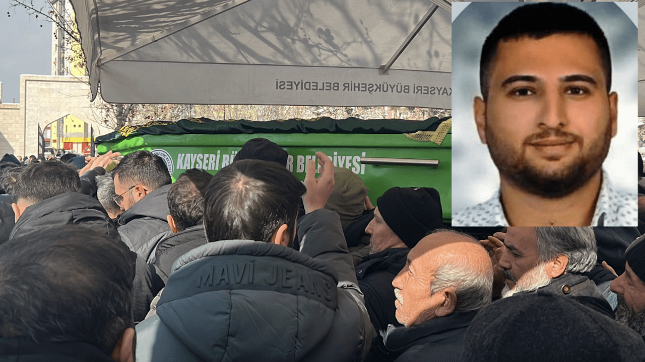 Tokat'ta ölen genç doktor Kayseri'de toprağa verildi!