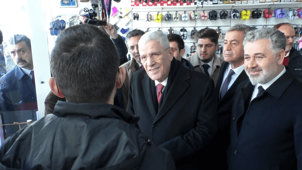 İYİ Parti Genel Başkanı Müsavat Dervişoğlu, Tomarza’da esnafın derdini dinledi!
