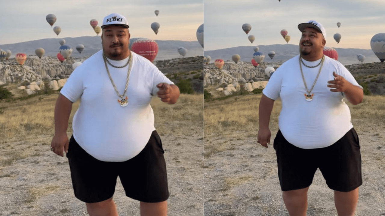 Kayserili ünlü fenomenin kürekten yemek yediği video izlenme rekoru kırdı!