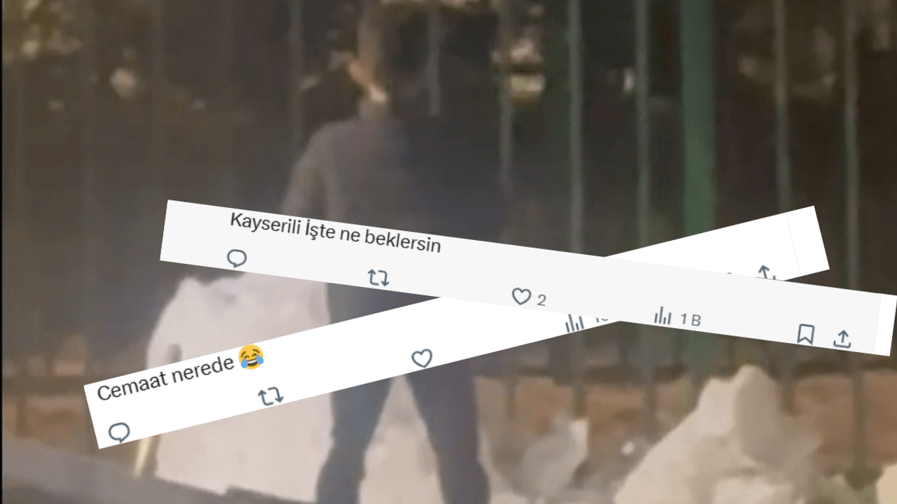 Kayseri’de kardan adama cenaze namazı kılmıştı! Sosyal medyayı yıktı geçti!