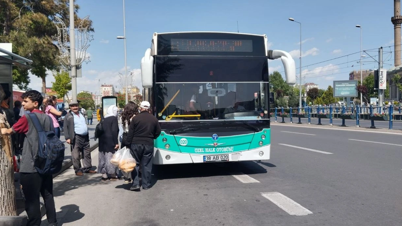 Kayseri’de toplu taşıma araçları güzergah değiştirdi! Rota yeniden belirlendi!