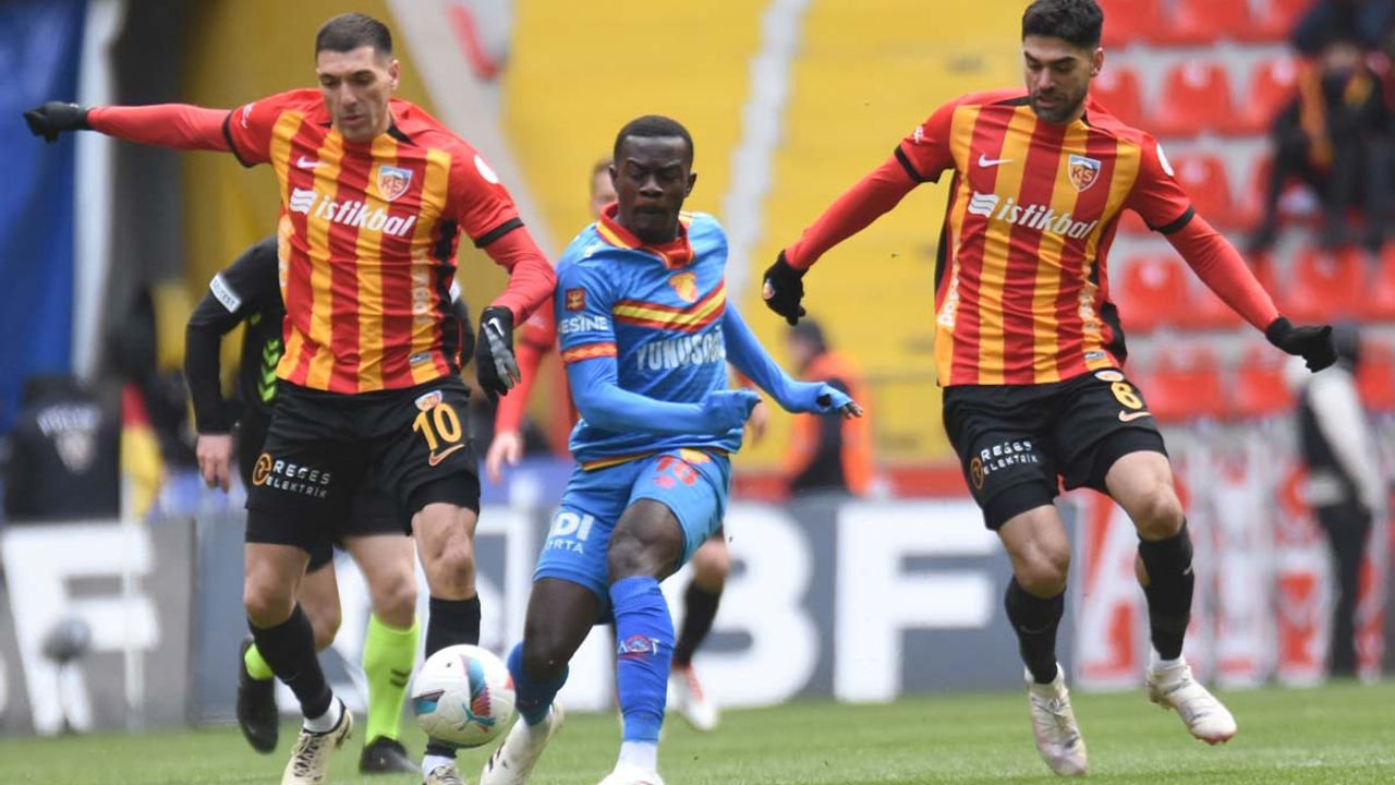 Kayserispor, Göztepe'yi affetmedi!