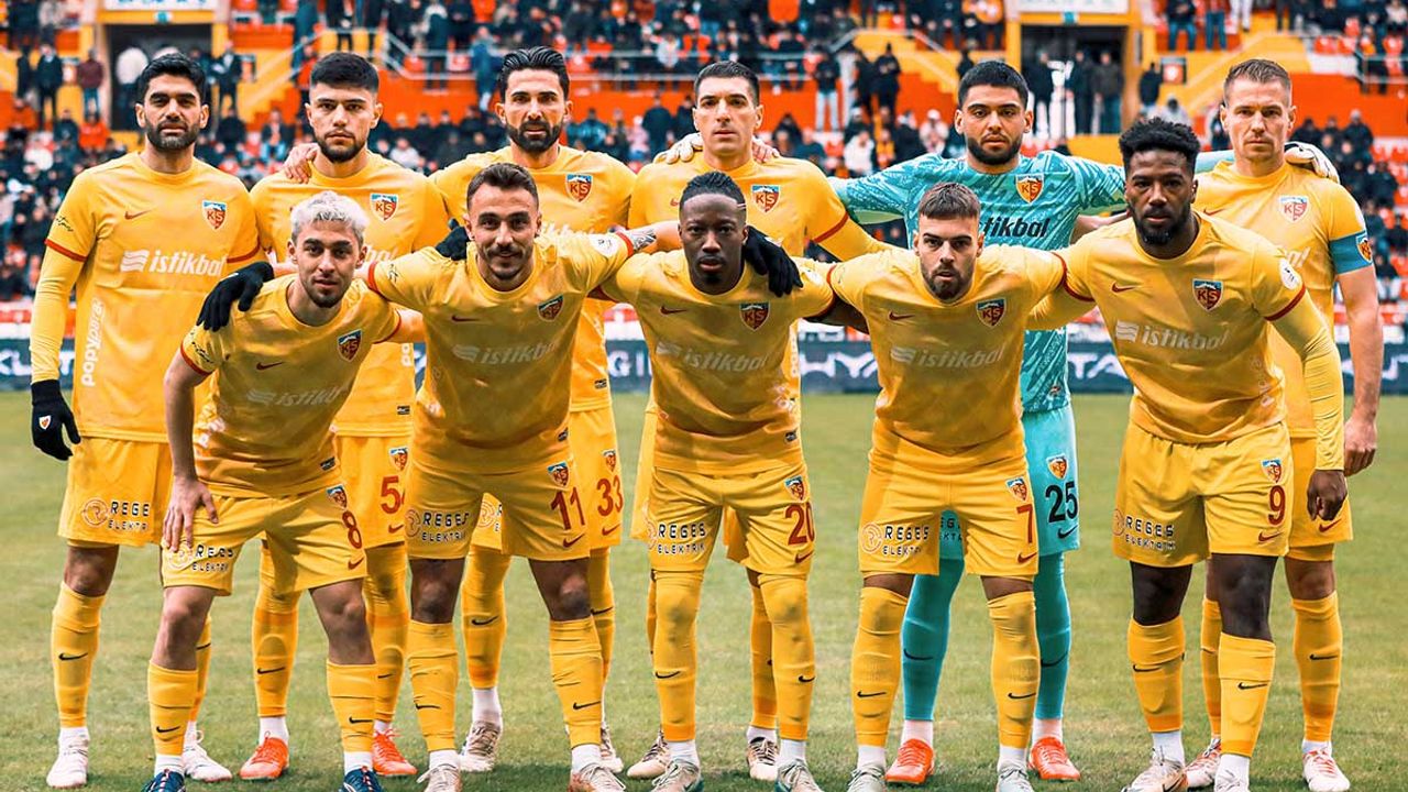 Kayserispor-Konyaspor maçından ilk gol haberi geldi