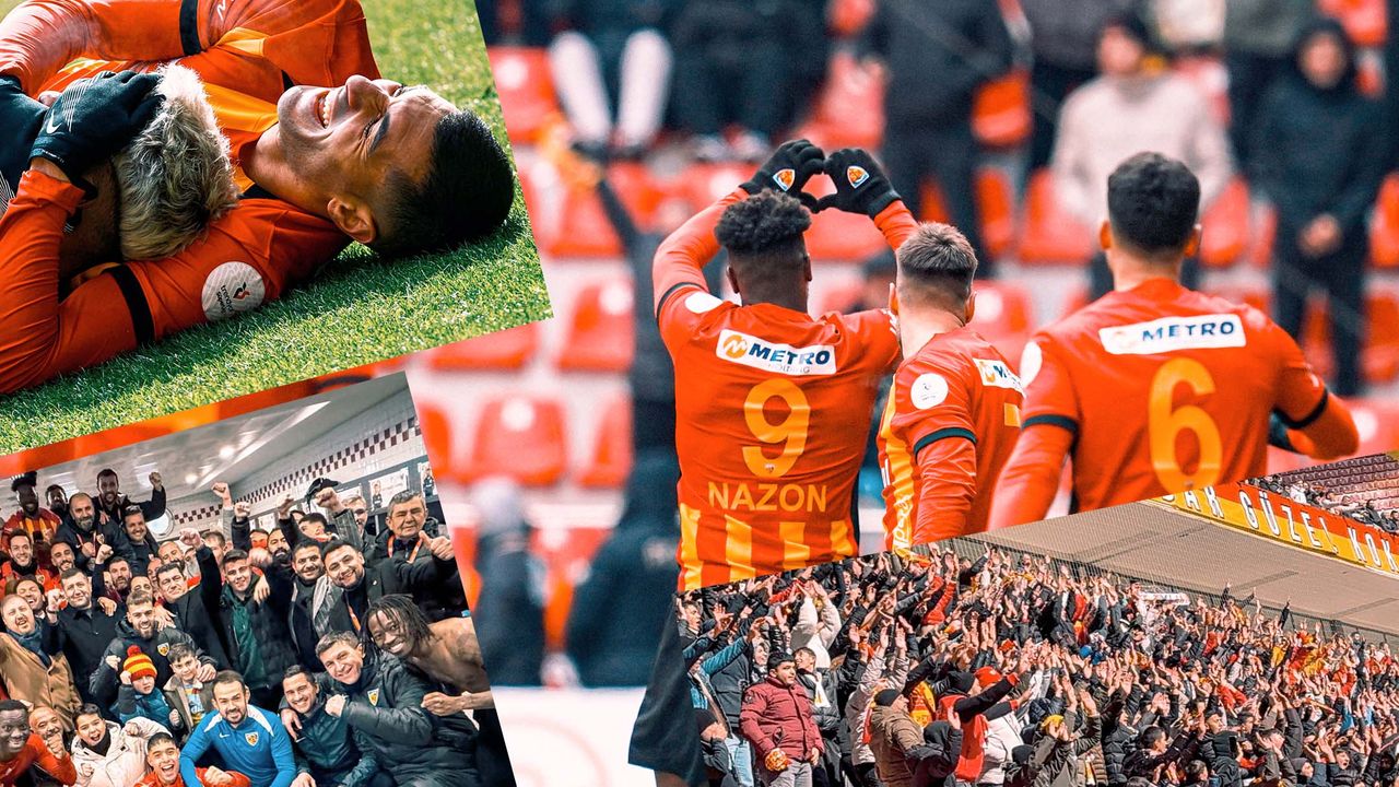 Kayserispor’da maçın karesi o fotoğraf oldu!