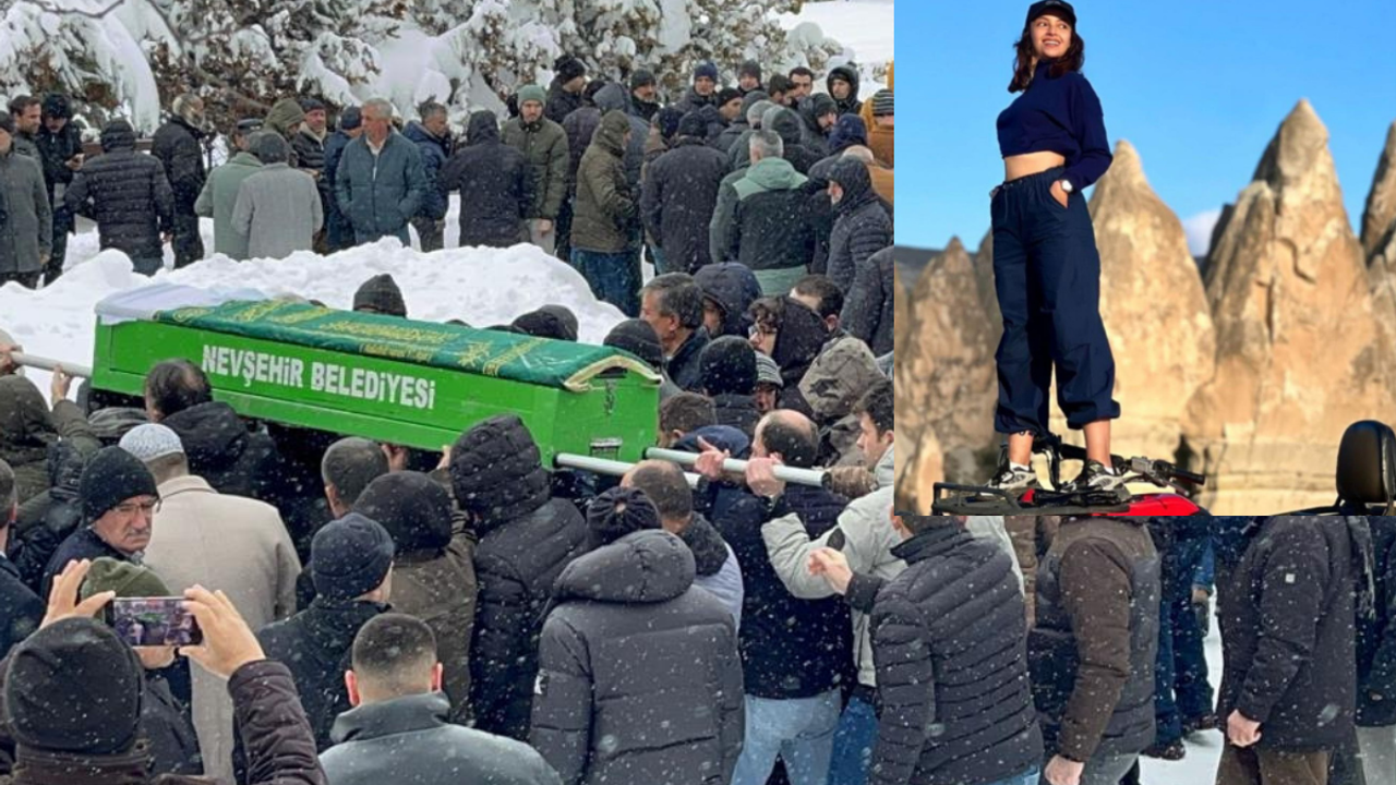 Nevşehir’de eski eşi tarafından öldürülen genç kadın, toprağa verildi!