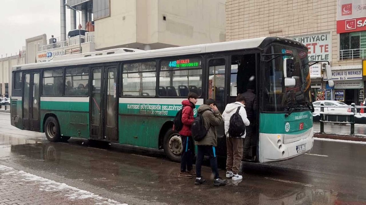 Kayseri’de ulaşımda yenilik! Sefer saatleri ve güzergah güncellemesi yapıldı