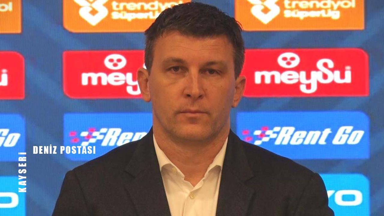 Kayserispor Teknik Direktörü Sergej Jakirovic maç sonunda neler söyledi!