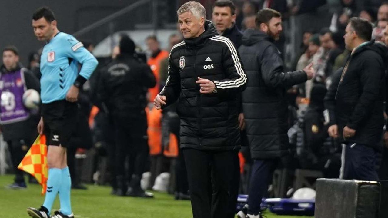 Beşiktaş Teknik Direktörü Ole Gunnar Solskjaer: Kayserispor topa daha çok sahip oldu