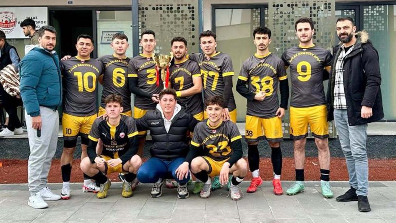 Kayseri'de Süper Amatör'de Play-Off şampiyonu belli oldu!