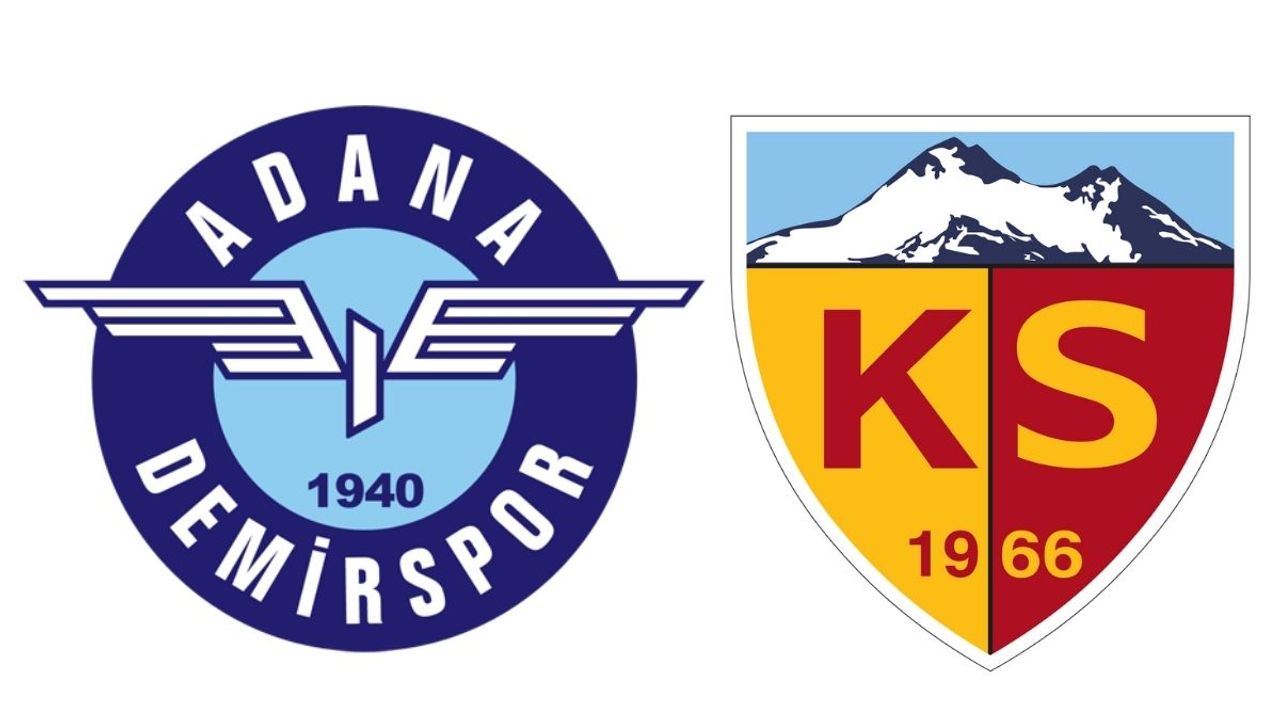 Adana Demirspor – Kayserispor maçı ne zaman, saat kaçta, hangi kanalda?