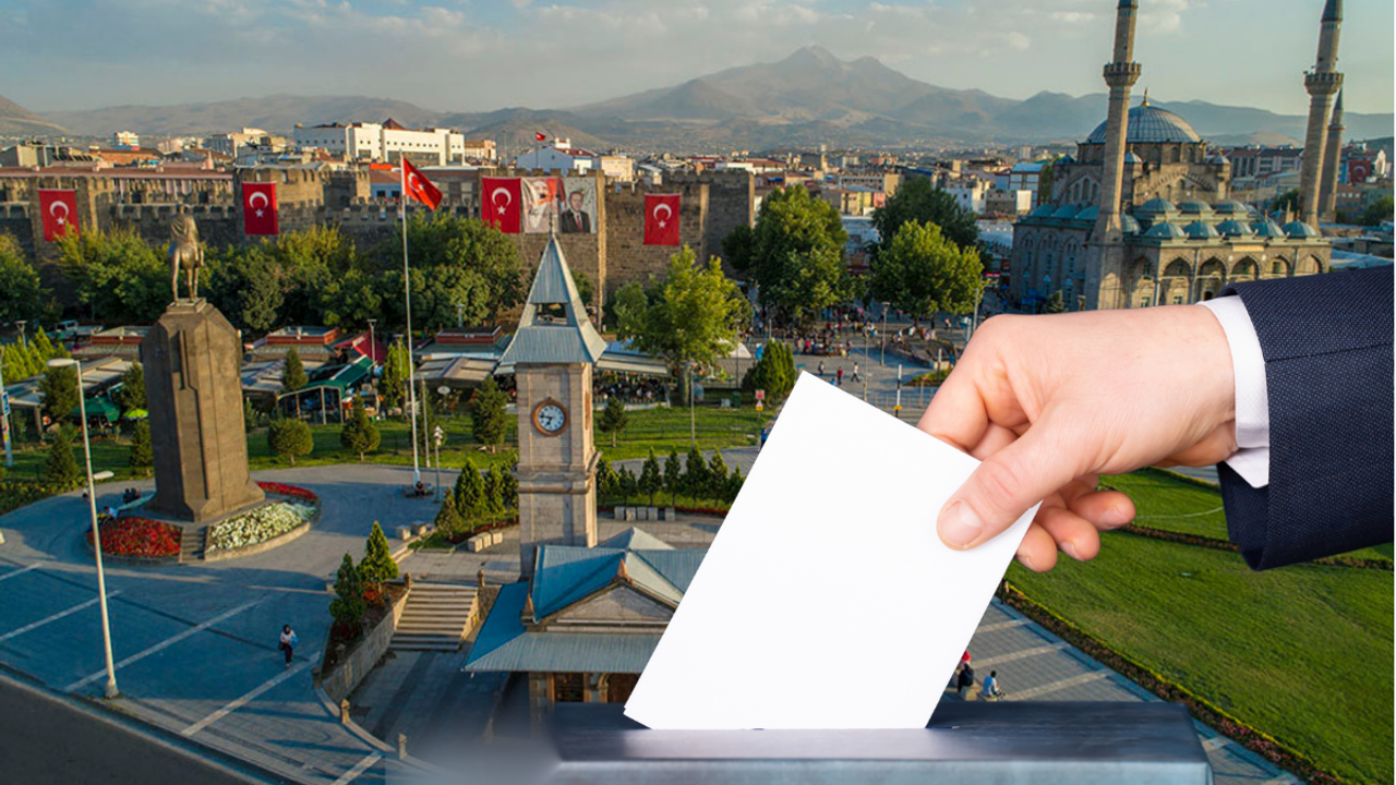 Kayseri'de Pazar günü her yerde sandık kurulacak!