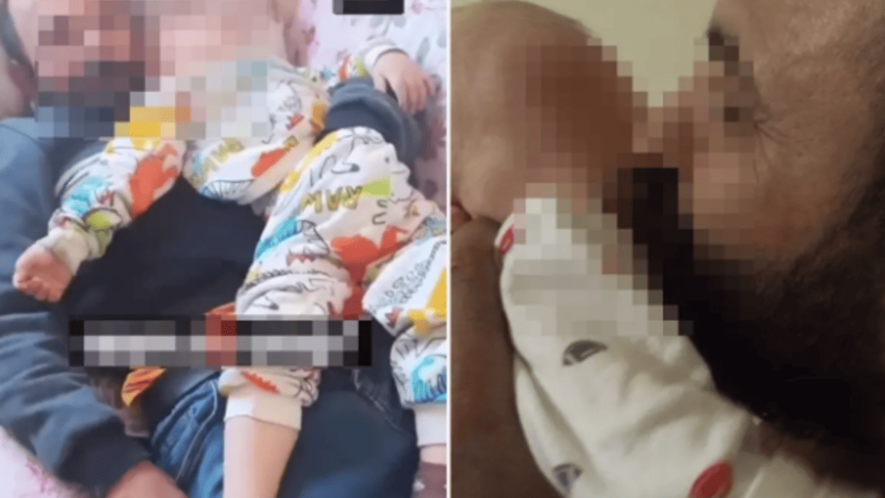 Mide bulandıran olay! Öz evladına yaptıkları mide bulandırdı