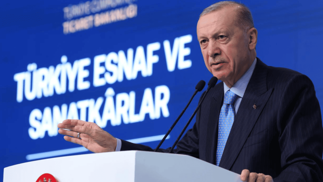 Erdoğan esnafa müjdeyi verdi: Kredi ve ticari araç alımında yeni dönem!