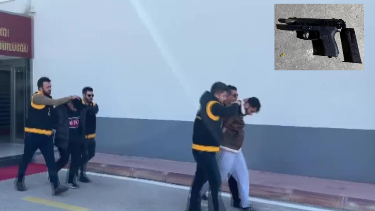 İş adamının başına silah dayayıp, 2 milyon TL haraç istediler!