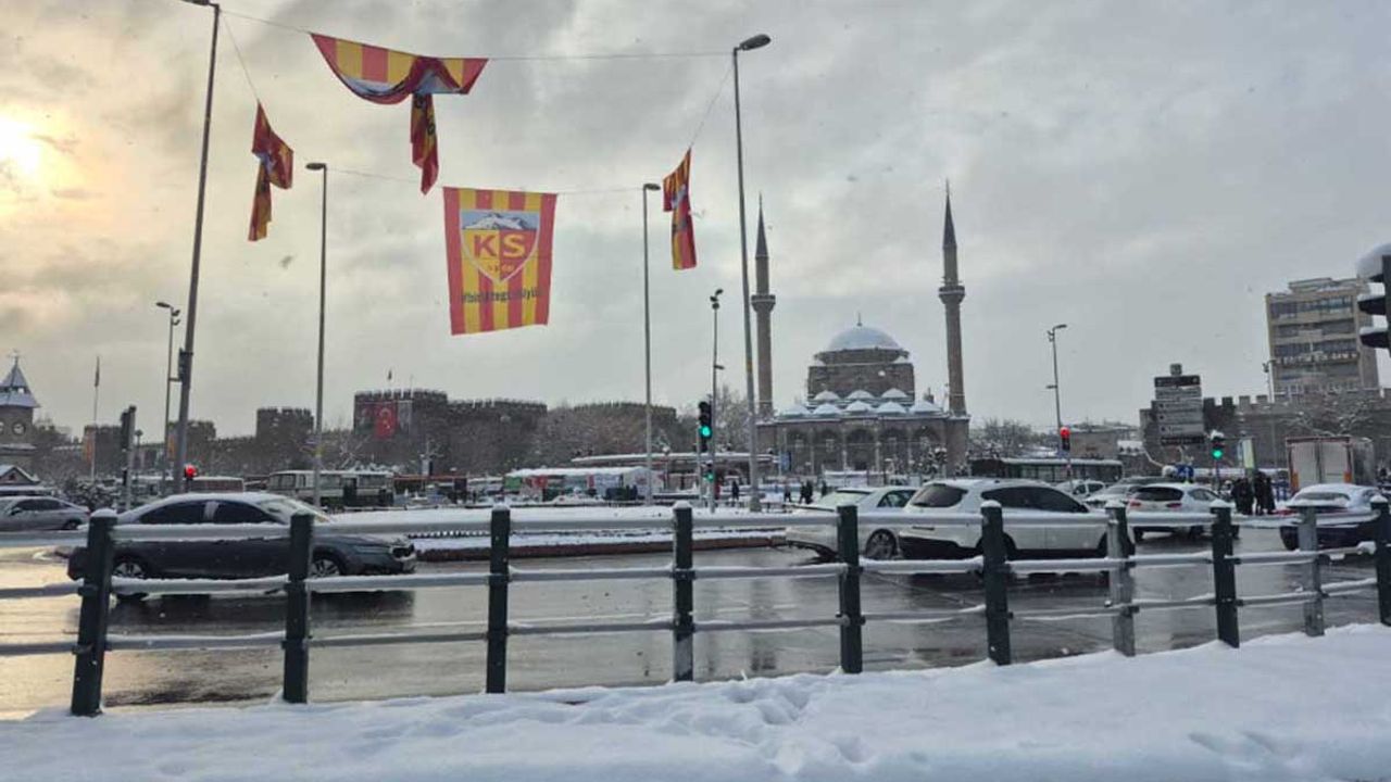 Meteoroloji tarih vererek uyardı! Kayseri’ye yağmur ve kar geliyor