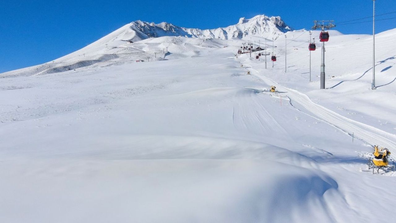 Kayseri için beklenen haber geldi! Erciyes’te sezon uzayacak mı?