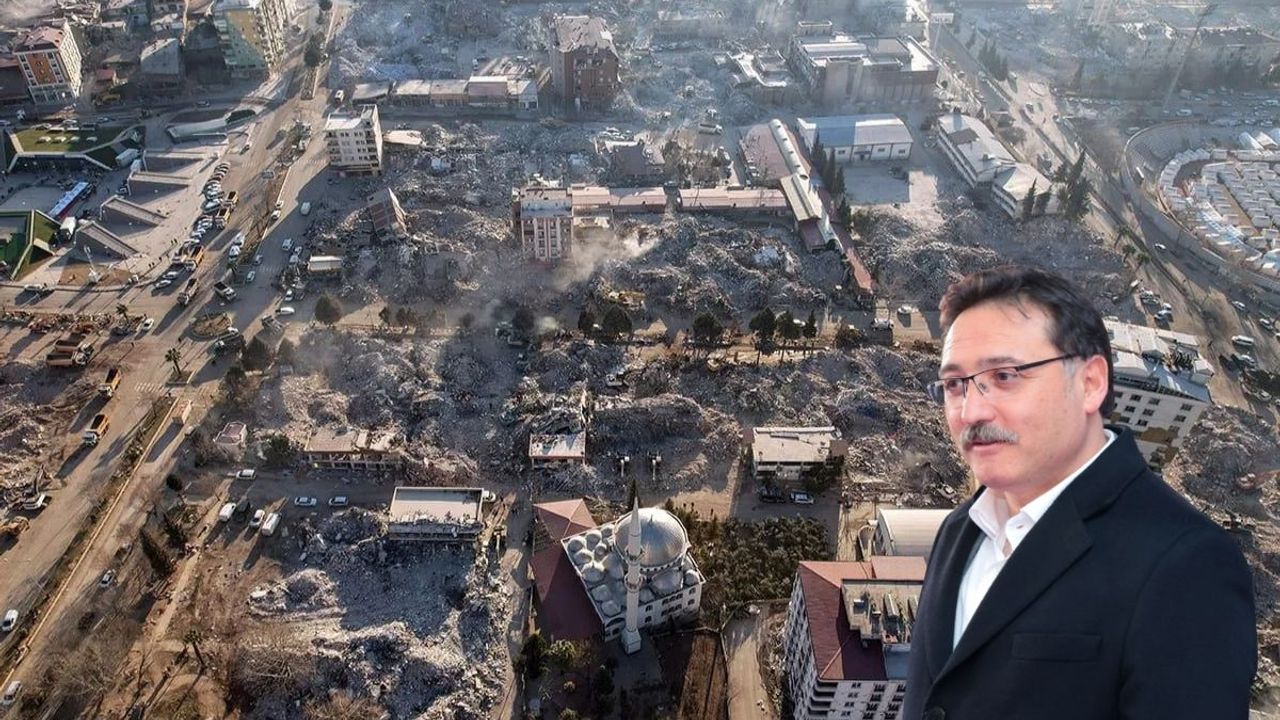 Kayseri Valisi Gökmen Çiçek deprem bölgesini bakın neye benzetti!