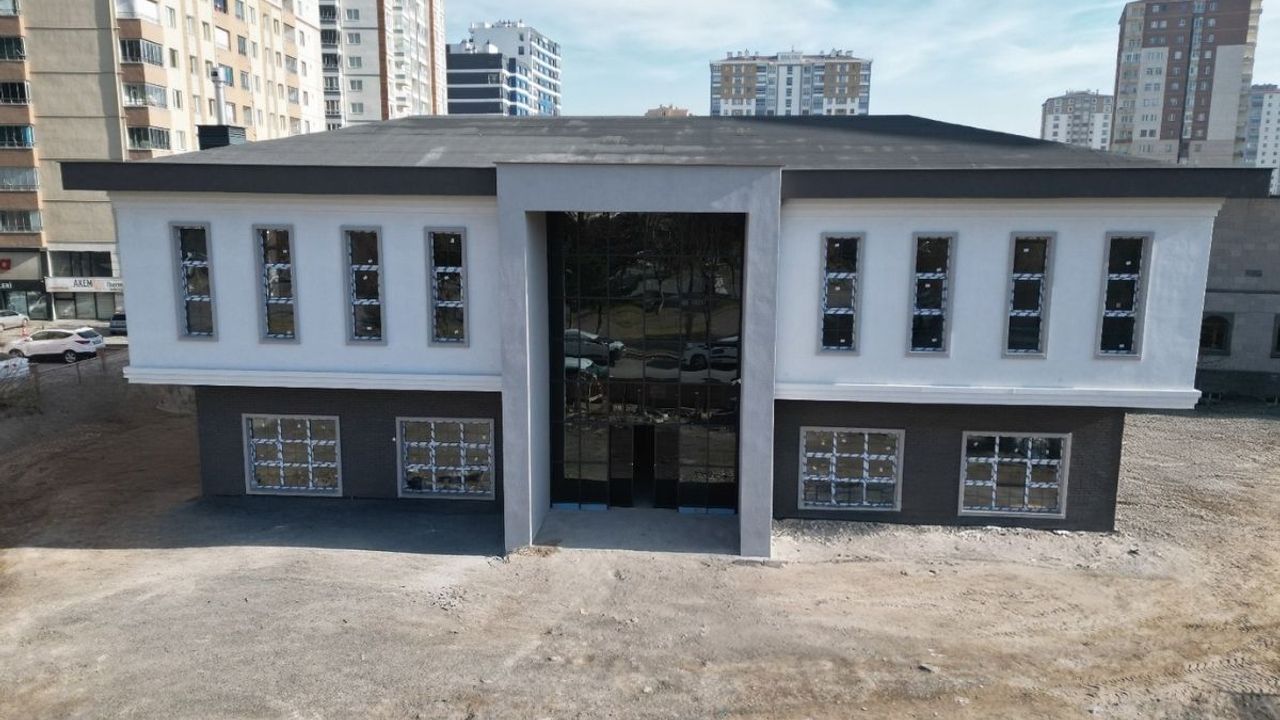 Kayseri'de Melikgazi Belediyesi'nden yeni tesis! Bakın nereye yapıldı