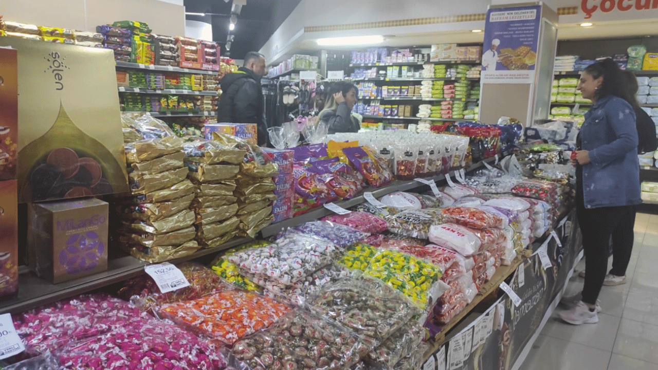 Kayseri'de bu bayram şekerin tadı kaçtı! Fiyatlar cep yakıyor!