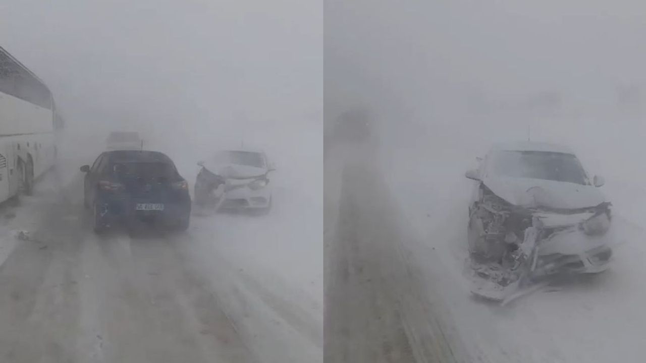 Kayseri'de yola çıkacaklar dikkat! Sürücüler ecel terleri döktü
