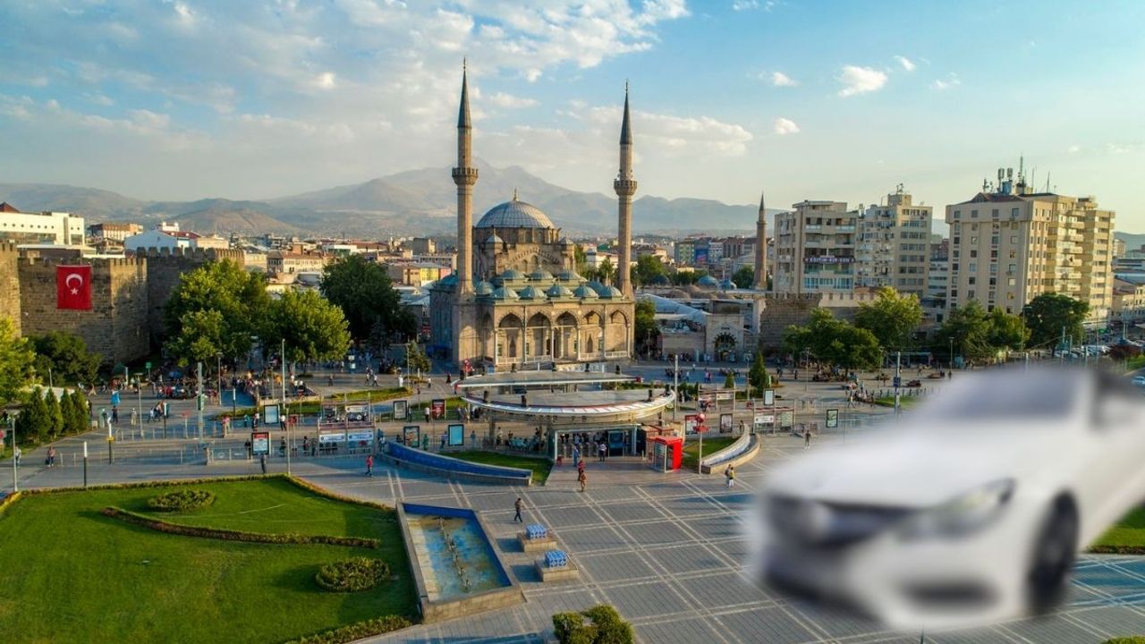 Kayseri’nin en pahalı kiralık arabası belli oldu! Bir aylığı araba fiyatında