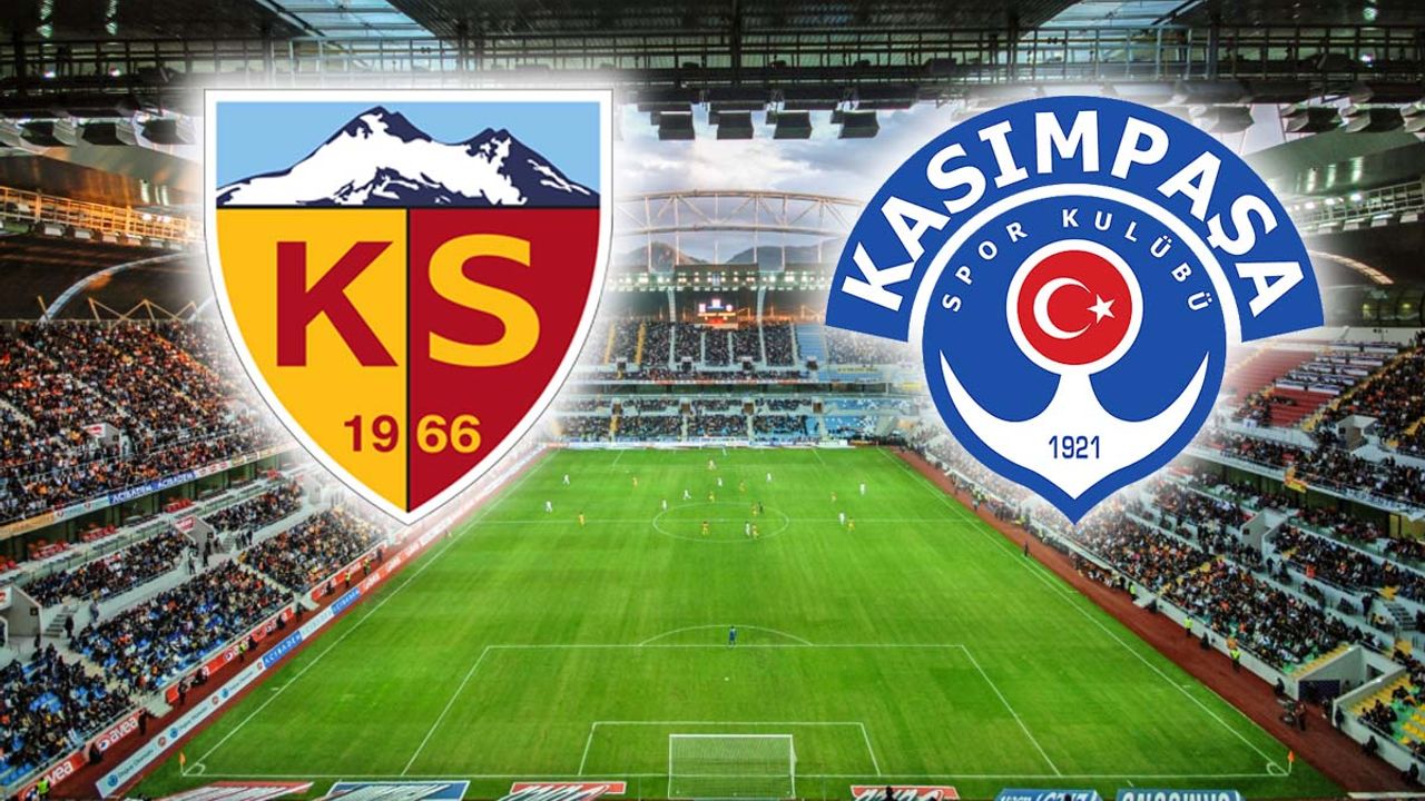 Kayserispor-Kasımpaşa maçının günü ve saati belli oldu
