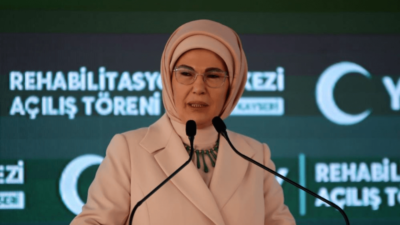 Kayseri’de Emine Erdoğan'dan bağımlılıkla mücadele vurgusu!