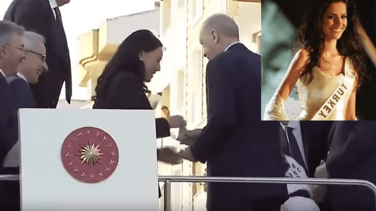 Miss Turkey güzeli Erdoğan’ın elini öpüp harçlık almıştı! AK Parti’de o göreve atandı
