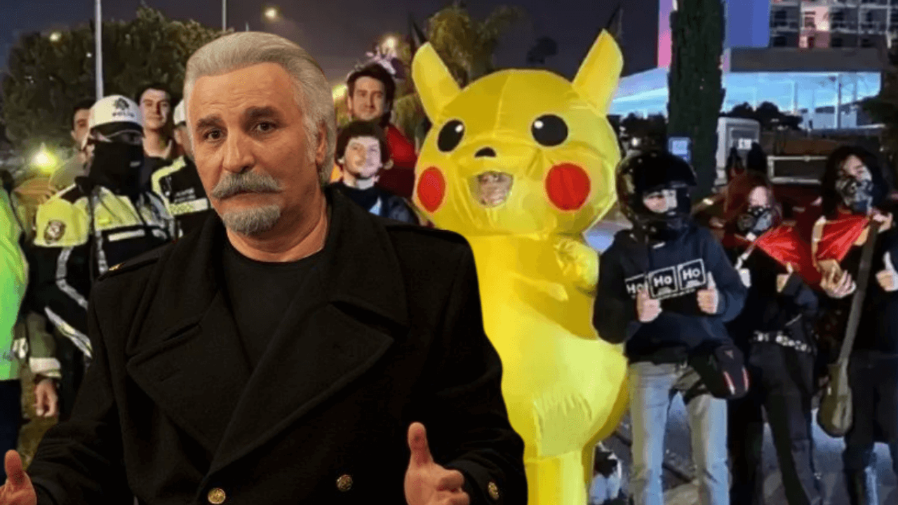 Kayserili ünlü oyuncu Hasan Kaçan eylemci Pikachu’ya çok kızdı: Algı çalışması var!
