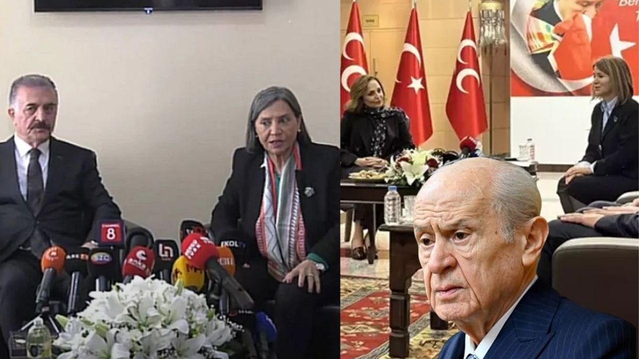 MHP ile DEM Parti ilk kez bayramlaştı! Devlet Bahçeli yer aldı mı?