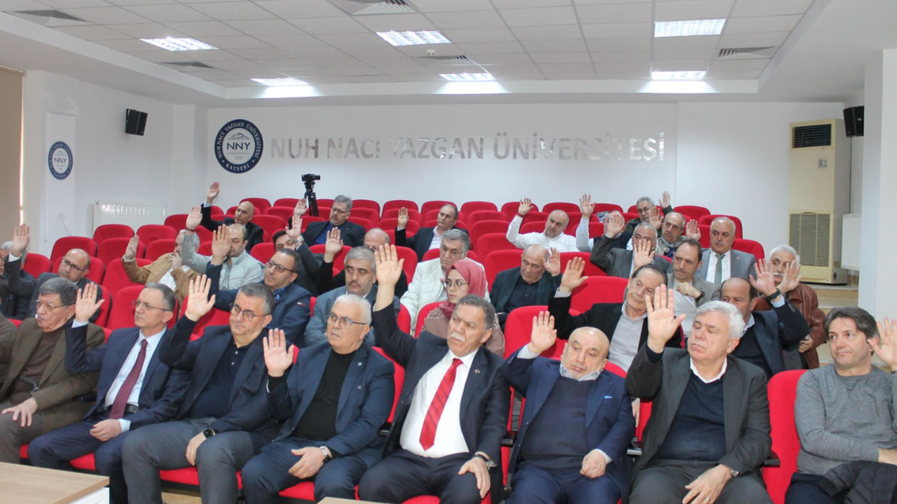 Nuh Naci Yazgan Üniversitesi Genel Kurul vakıf yönetimi değişti!