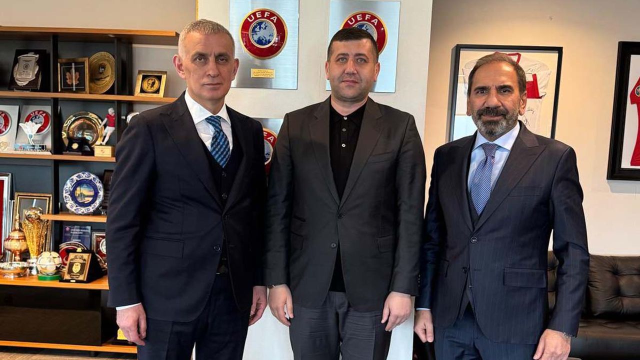 MHP'li Baki Ersoy TFF'de! Dikkat çeken görüşmede neler konuşuldu
