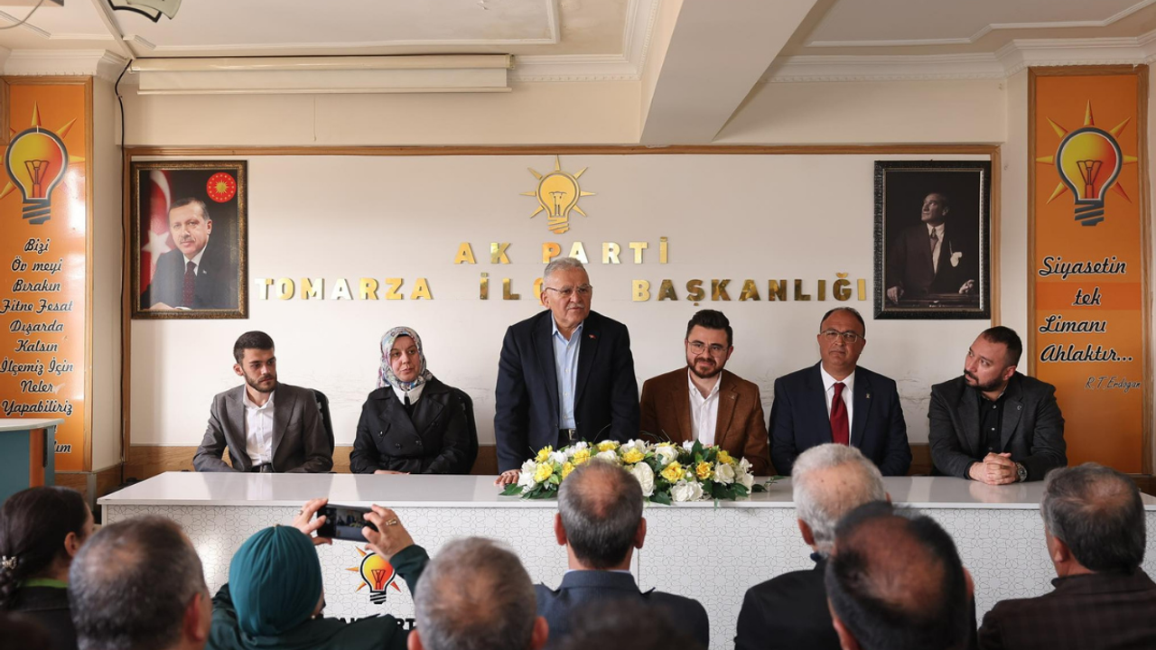 Kayseri'de başkanlar o ilçenin nabzını tuttu