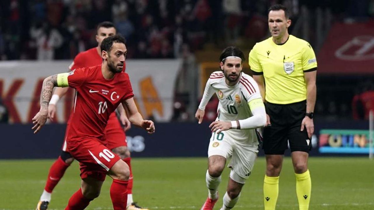 Türkiye-Macaristan maçının ilk yarısı sona erdi! İlk 45 dakikada 2 gol var