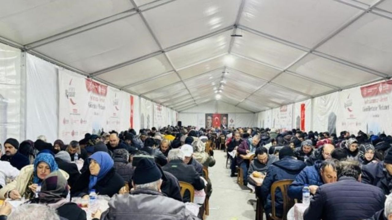 Kayseri’de iftar çadırı Ramazan ayı boyunca orada kurulacak!