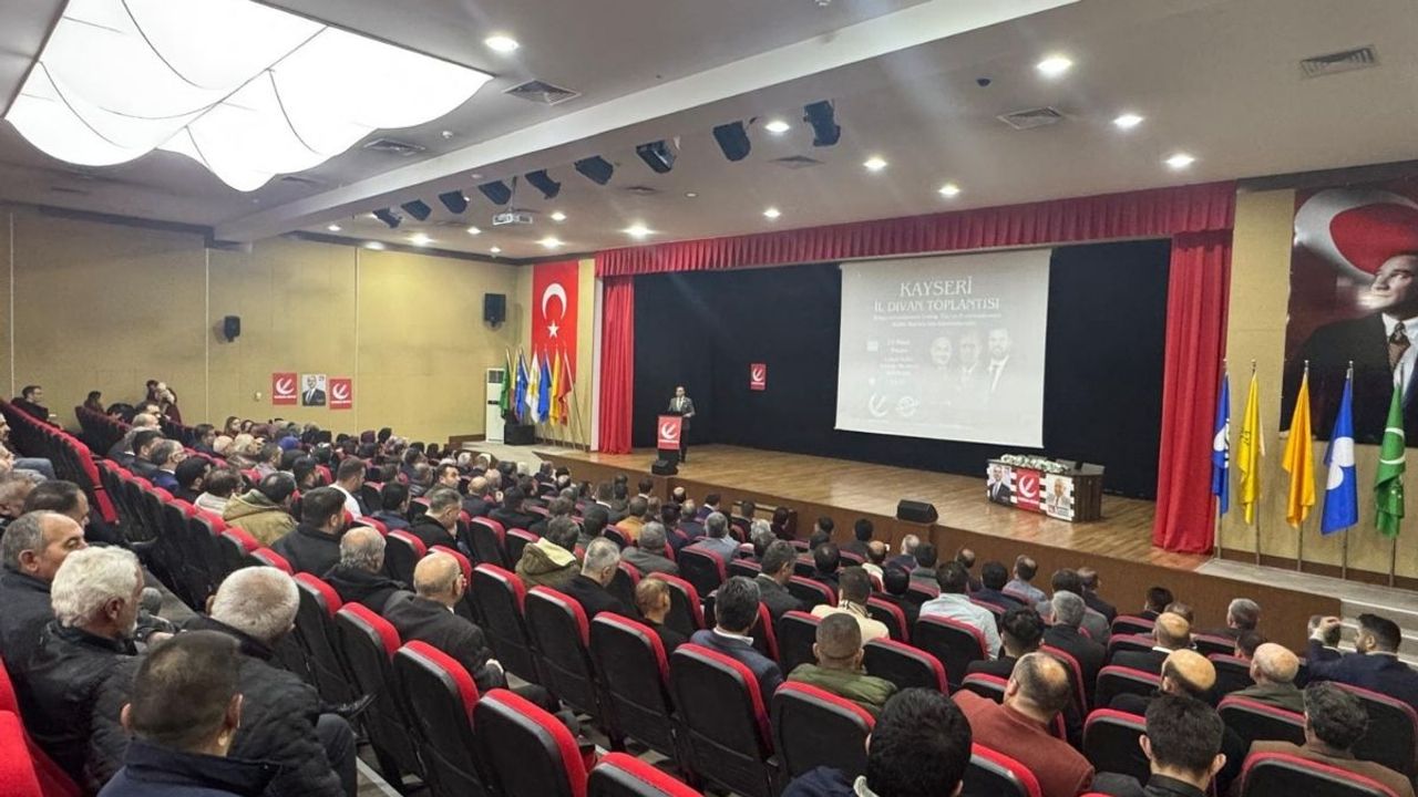 Yeniden Refah Kayseri’de bir araya geldi: Milli görüş Kayseri’nin kalesidir!