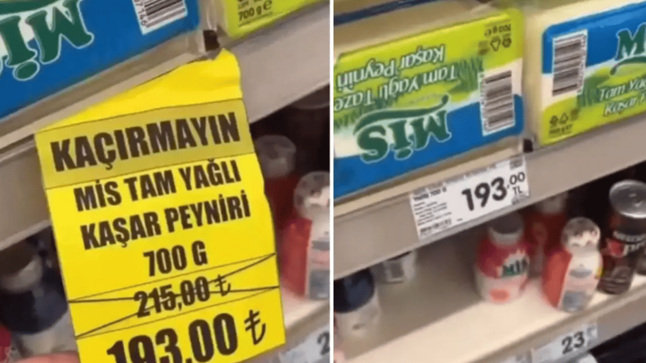 Zincir markette pes dedirten kampanya! Vatandaşı böyle kandırıyorlar