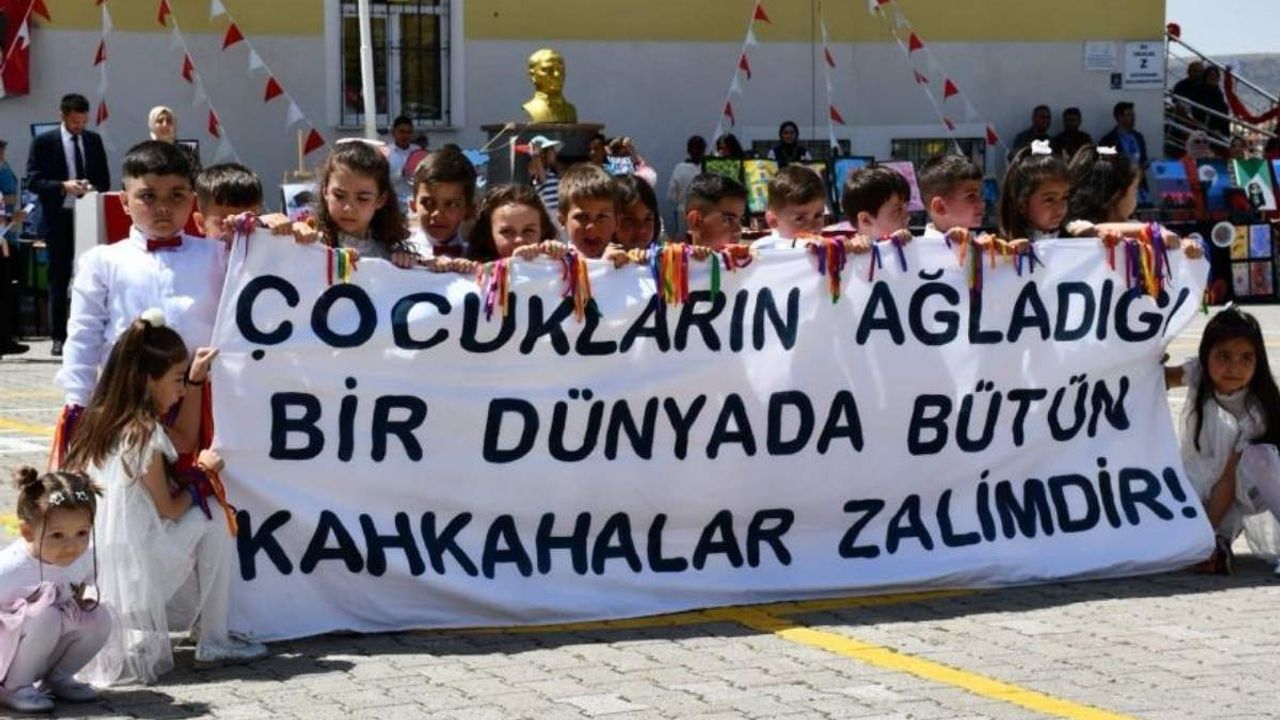 23 Nisan’da çocukların neşesiyle Kayseri'nin iki ilçesi bir araya geldi!