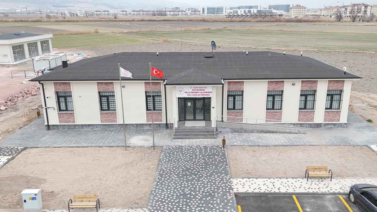 Kayseri'de bir yatırım daha! Aile sağlığı merkezi hizmete başladı