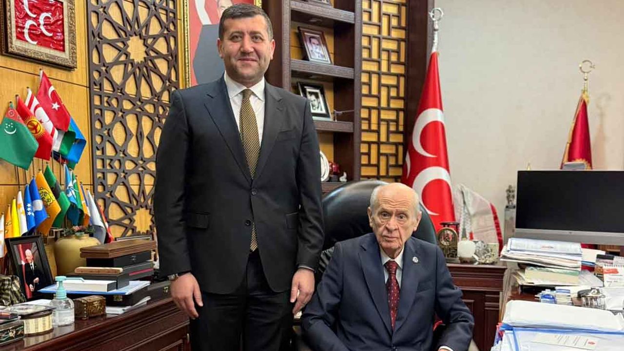 Kayseri Milletvekili Baki Ersoy, MHP Lideri Devlet Bahçeli’yi ziyaret etti