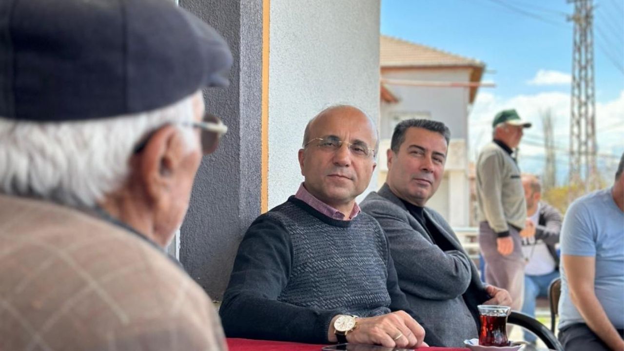 Zirai don felaketi elma ağaçlarını vurmuştu, CHP Kayseri'de çiftçileri ziyaret etti!