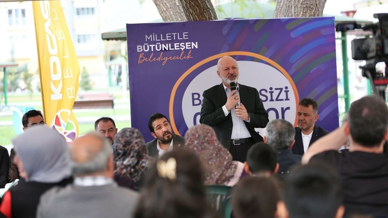 Kayseri'de vatandaş sordu başkan yanıtladı!