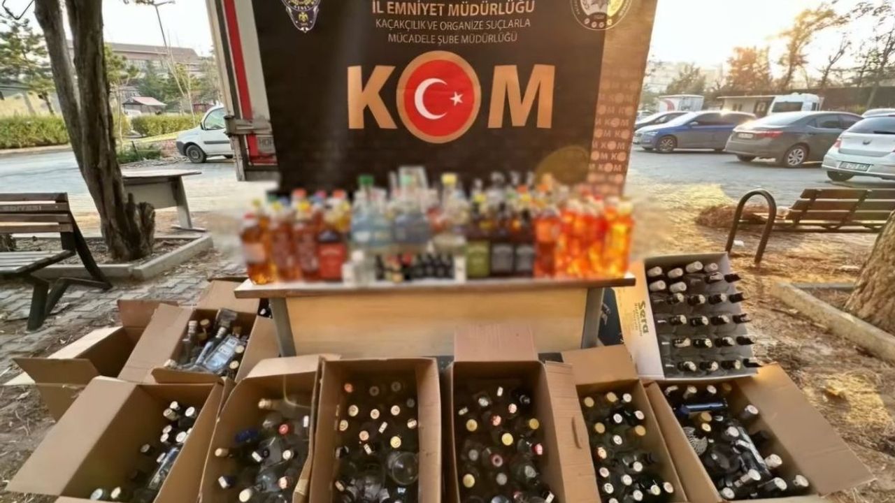 Kayseri'de sahte alkol alarmı!